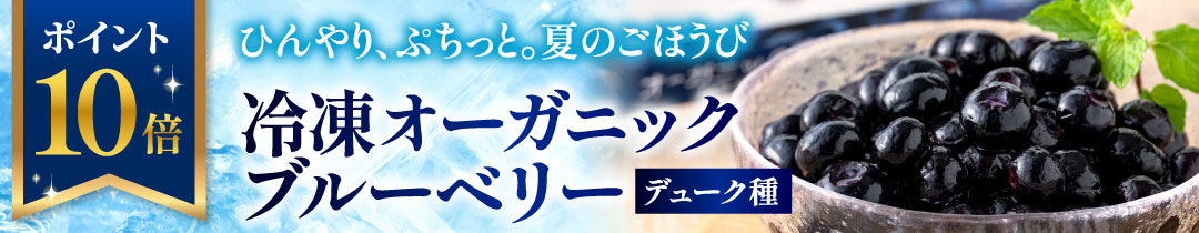オーガニックブルーベリー