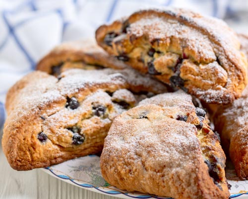 ブルーベリーのスコーン