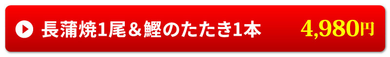 長蒲焼1尾＆カツオのたたき1本