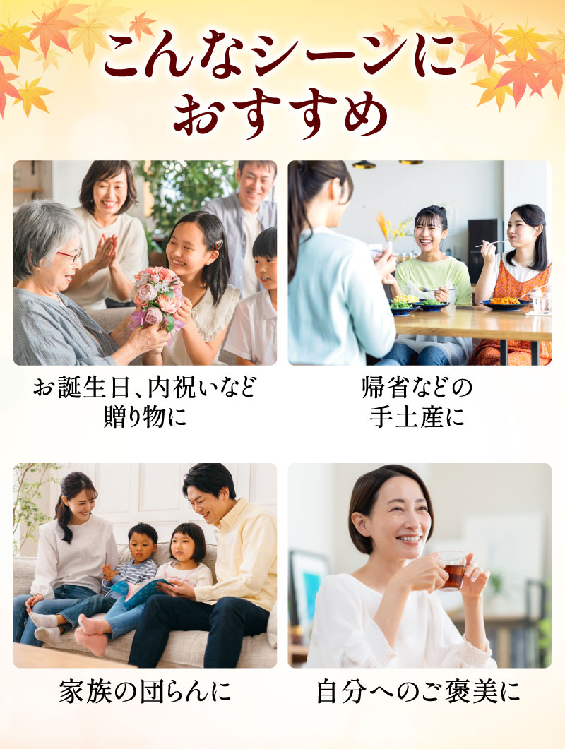 こんなシーンにおすすめ