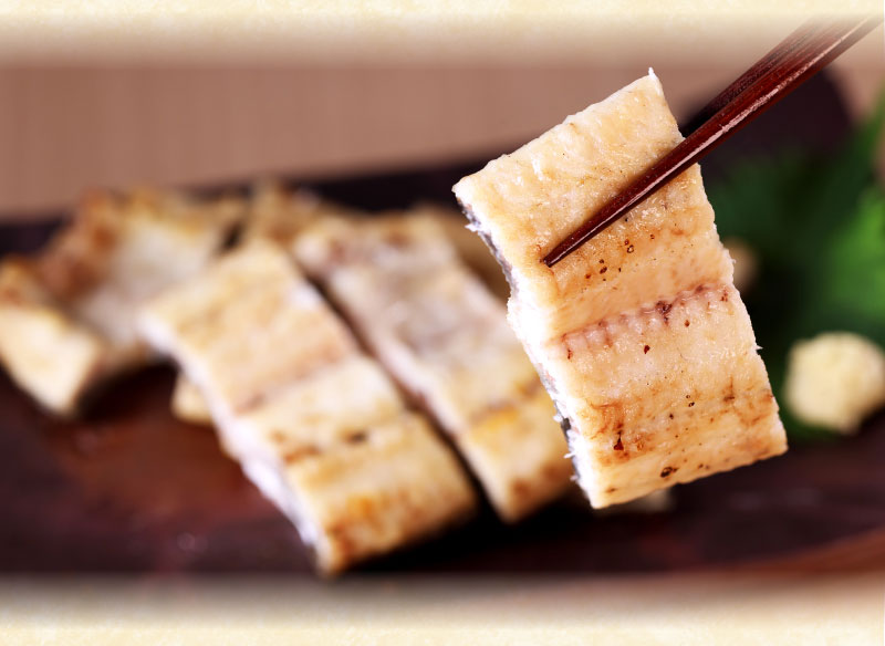 国産うなぎの白焼き
